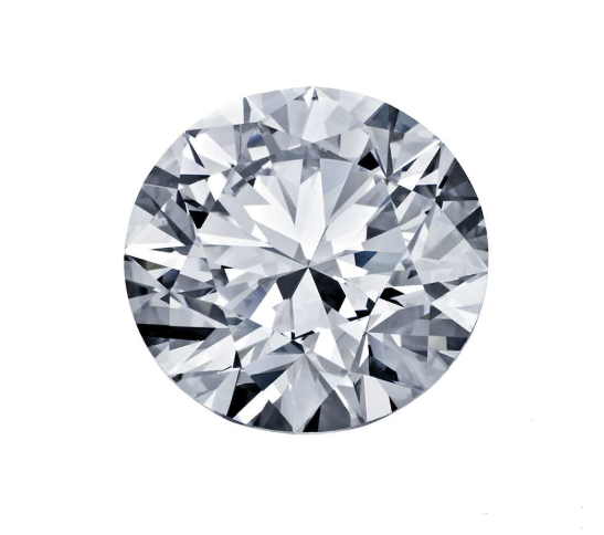 0,5 ct round natural diamond F/VVS2 IGI certificate