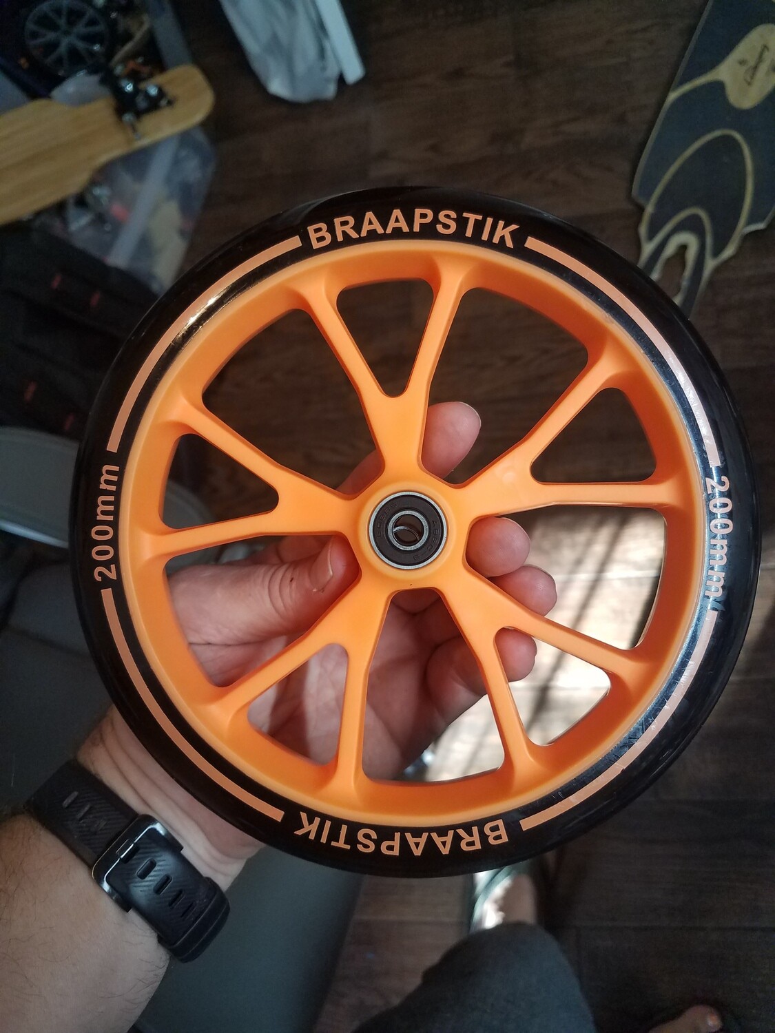 Braapstik Big Longboard Wheel (200mm set of 4)