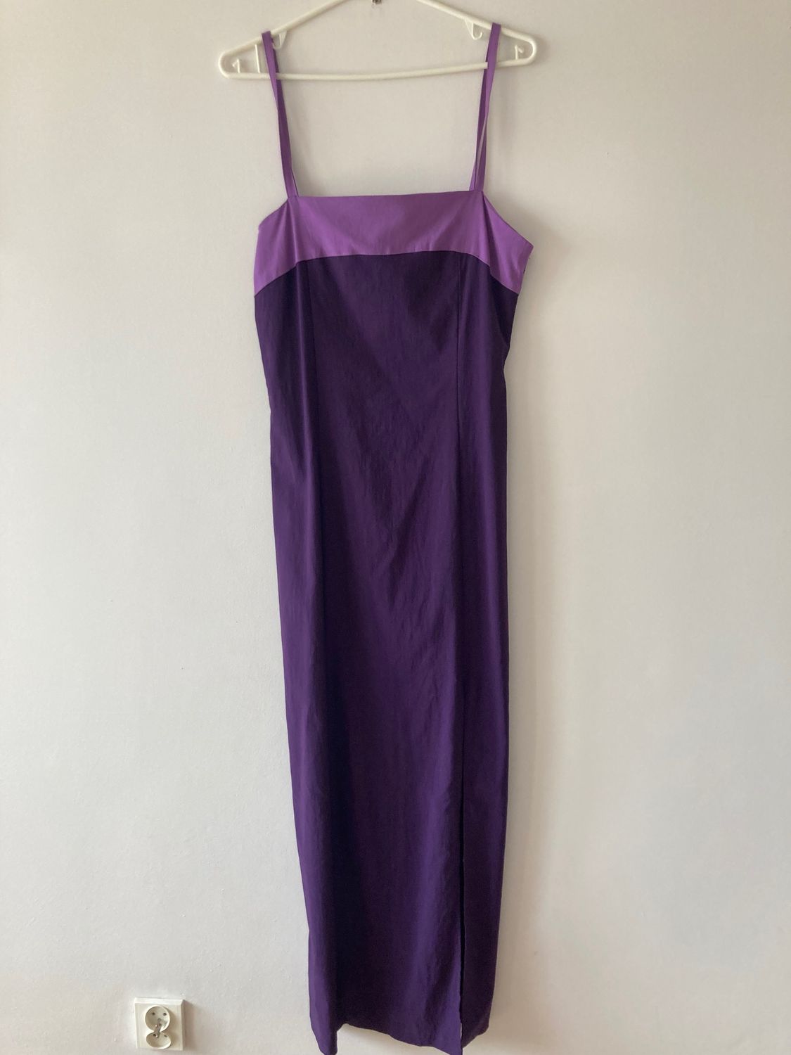 Fioletowo liliowa sukienka