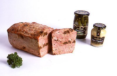 100 % Pheasant meat Galantine (Pheasant pâté with prune & Armagnac) "Pork-Free"  5 oz.