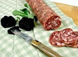Saucisson D'Arles - Thin pork salumi with Black Truffle - 10 oz
