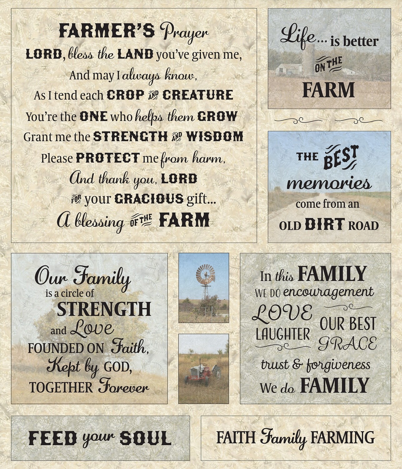 Farmer's Prayer Panel