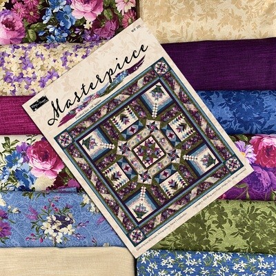 Masterpiece Fabric Kit with Pattern