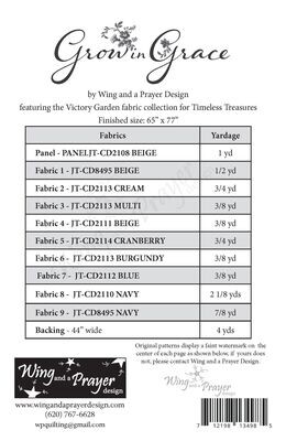 Grow in Grace Kit from Victory Garden collection