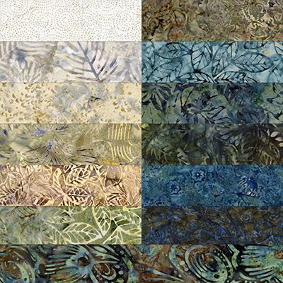 Stormy Sea Fat Quarters