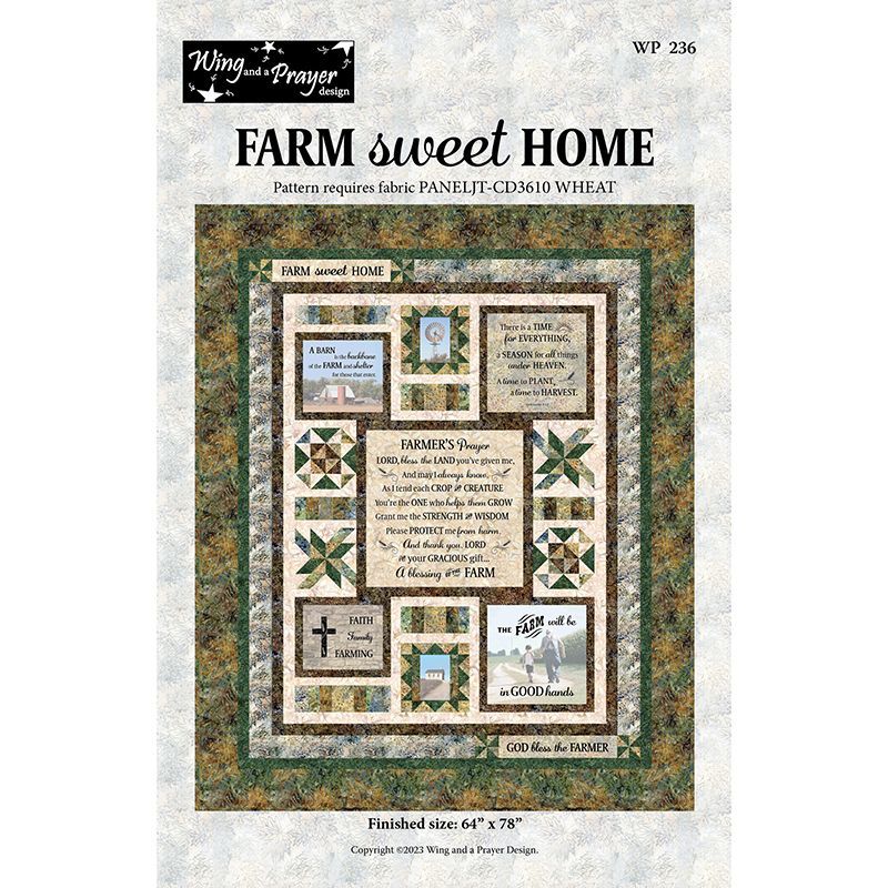 Farm Sweet Home Pattern Instructions