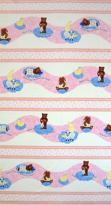 Child's Prayer Pastel Sleep Stripe JT-C5123 Pink