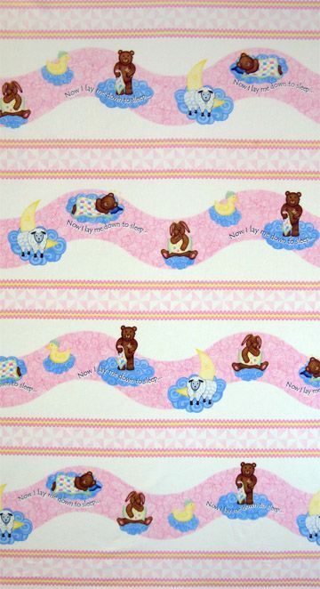 Child's Prayer Pastel Sleep Stripe JT-C5123 Pink