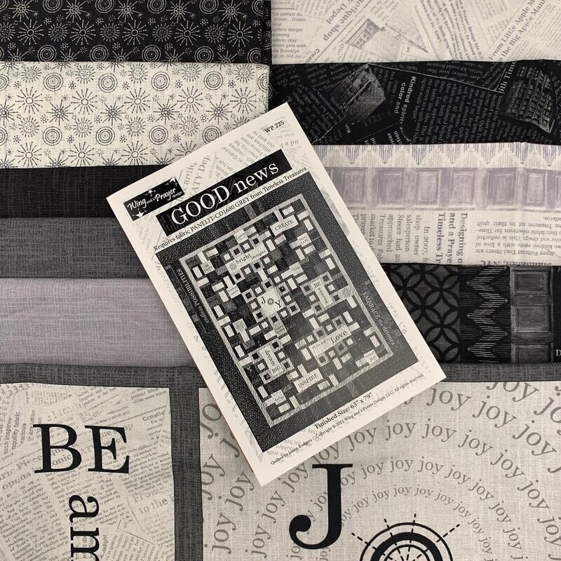 Good News Kit (includes fabric for top & binding plus pattern)