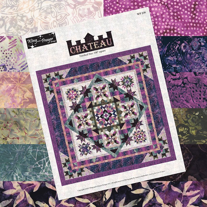 Chateau Kit (includes fabric for top & binding plus pattern)