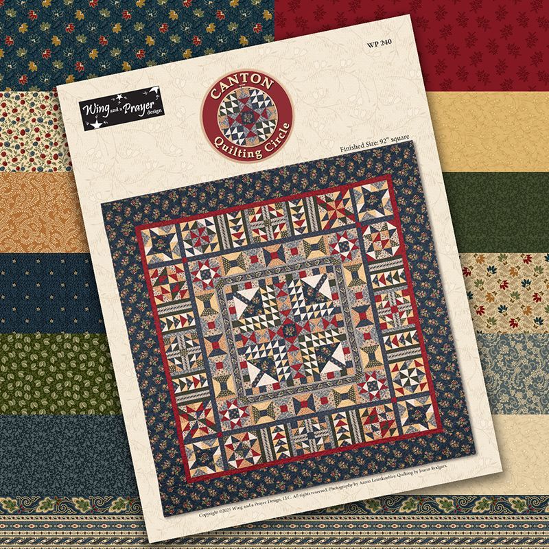 Canton Quilting Circle Quilt Kit Canton Quilting Circle Quilt Kit
