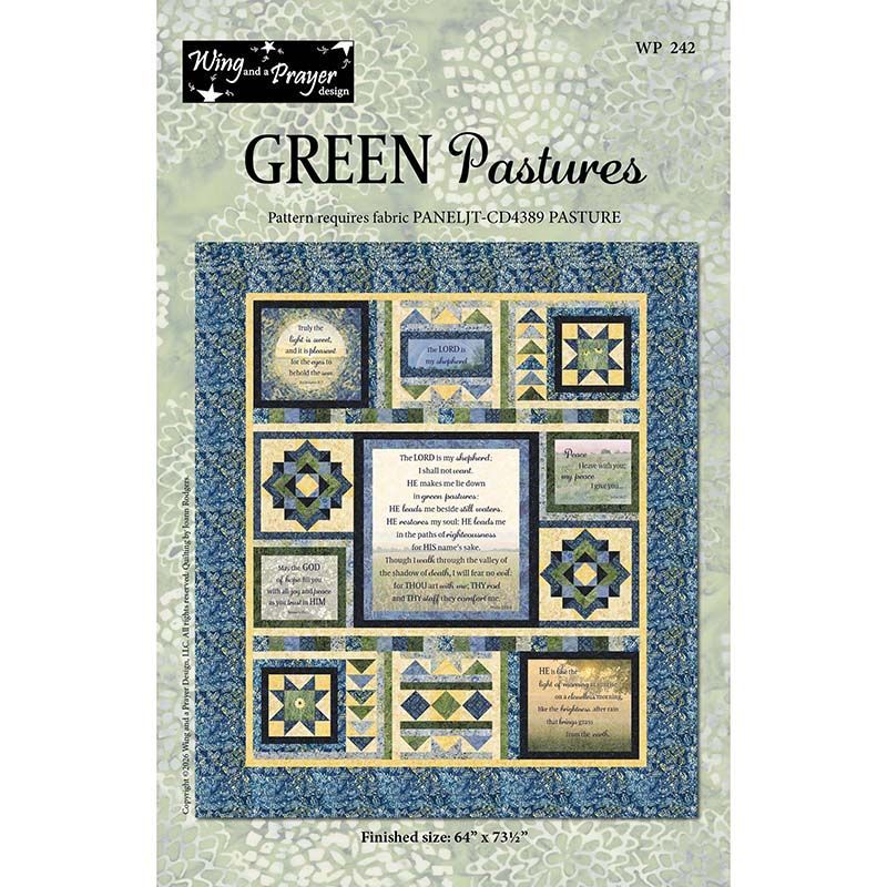 Green Pastures Pattern Instructions