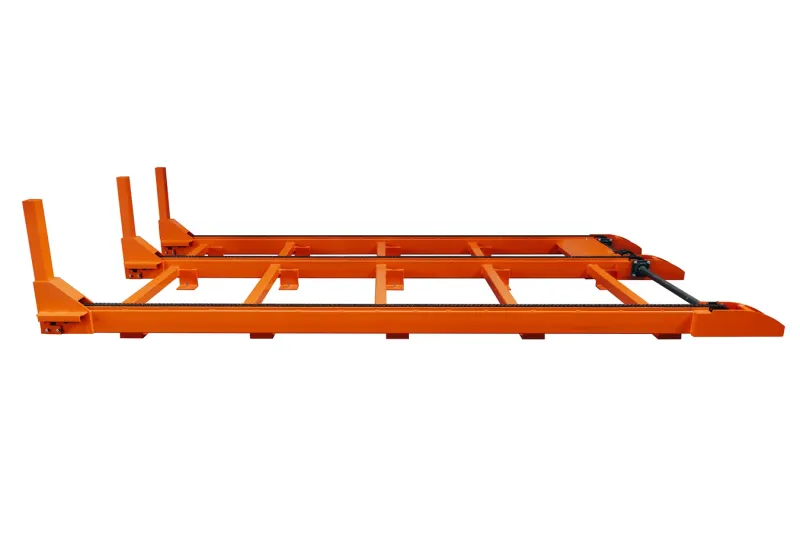 Laderampe niedrig mit Förderketten RZ/CZ-1 low