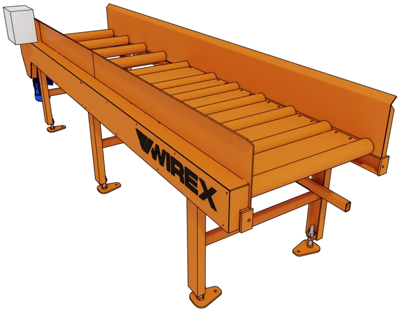 Rollenförderer mit Antrieb