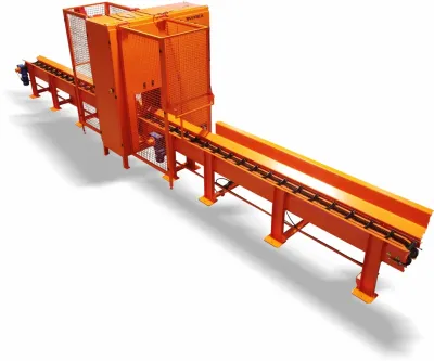 Kappmaschine für Rundholz
