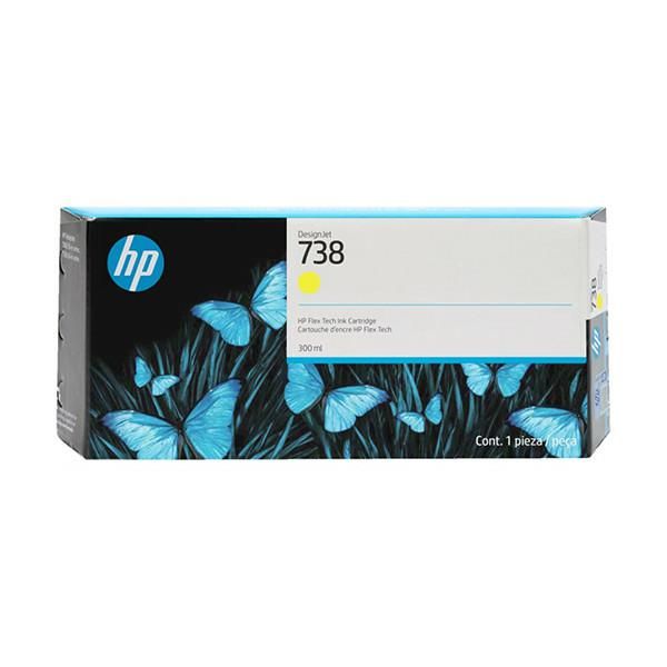HP Tusz nr 738 676M8A Yellow 300ml
