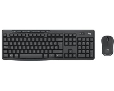 Logitech Zestaw Klawiatura Mysz MK370 bezprzewodowy QWERTY Silent Touch