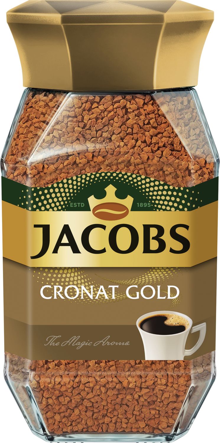 KAWA JACOBS CRONAT GOLD INSTANT 200 g w kartonie 6 szt