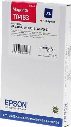 Epson Tusz T04B3 XL Stylus Magenta 4,6K 4600stron
