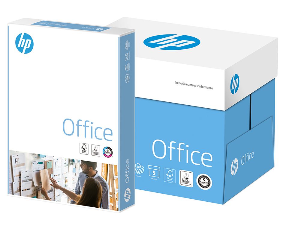 Papier ksero A4 HP Office 80g 500ark Białość 153 klasa C  240 ryz paleta