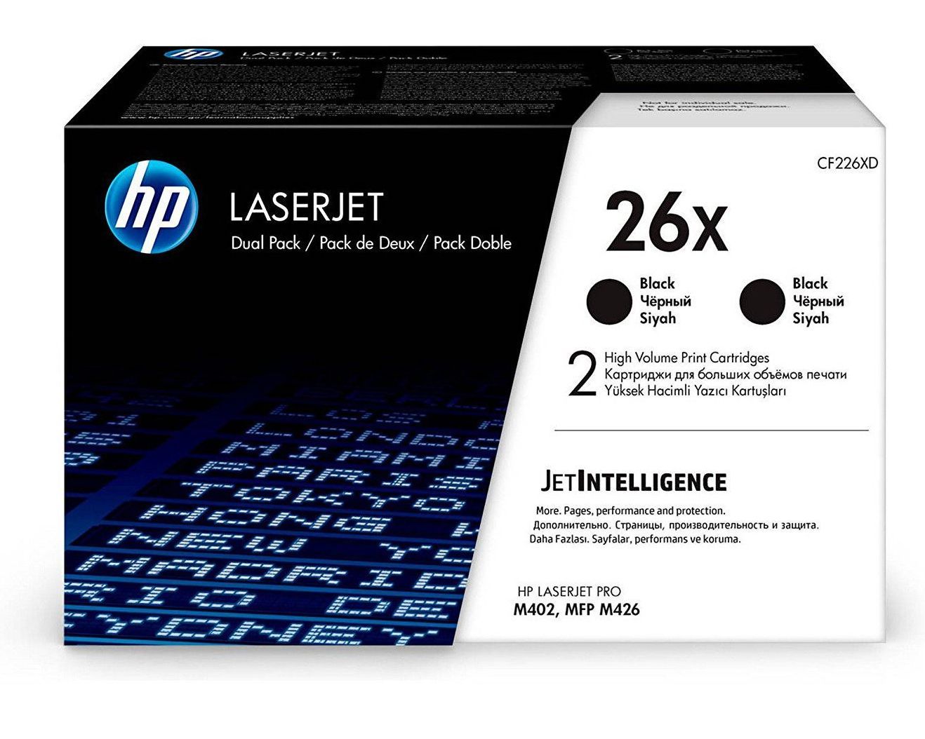HP Toner nr 26XD CF226XD Black 9K