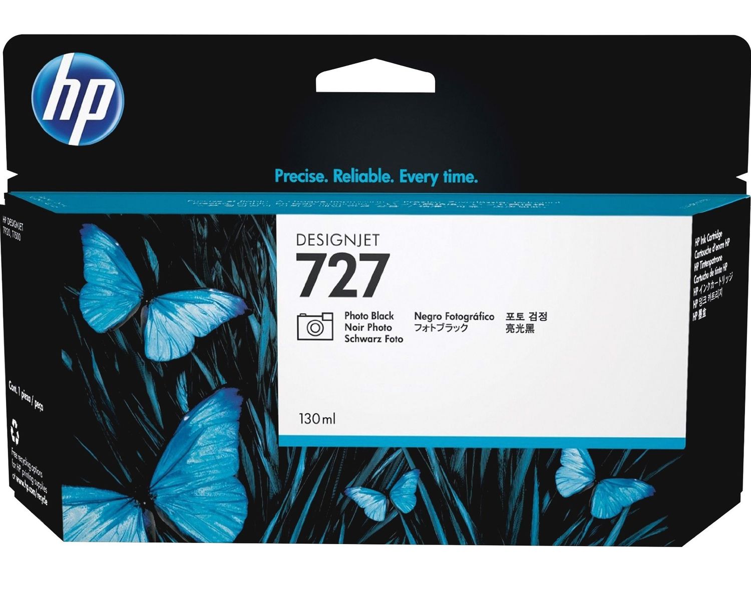 HP Tusz nr 727 F9J79A Photo Black 300ml