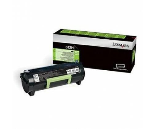 Lexmark Toner 51F2H00 Black 5K 512H