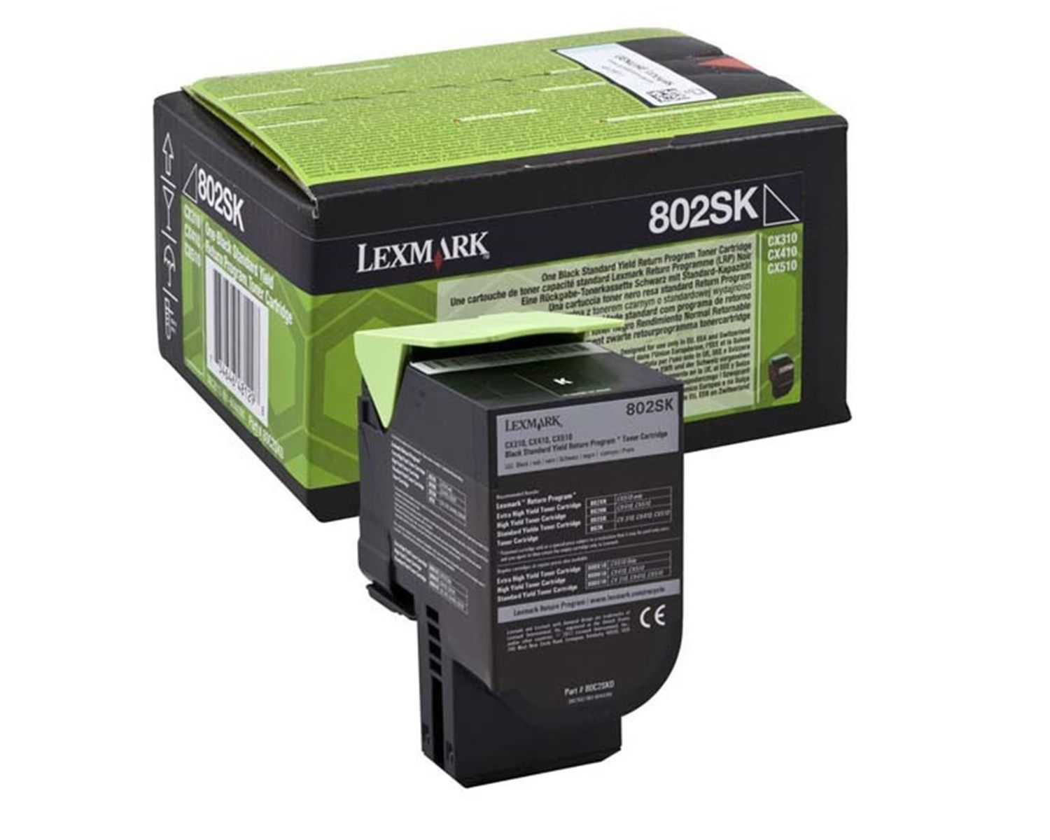 Lexmark Toner 80C2SK0 Black 2,5K CX310dn, CX310n, CX410de, CX410de DSV EG