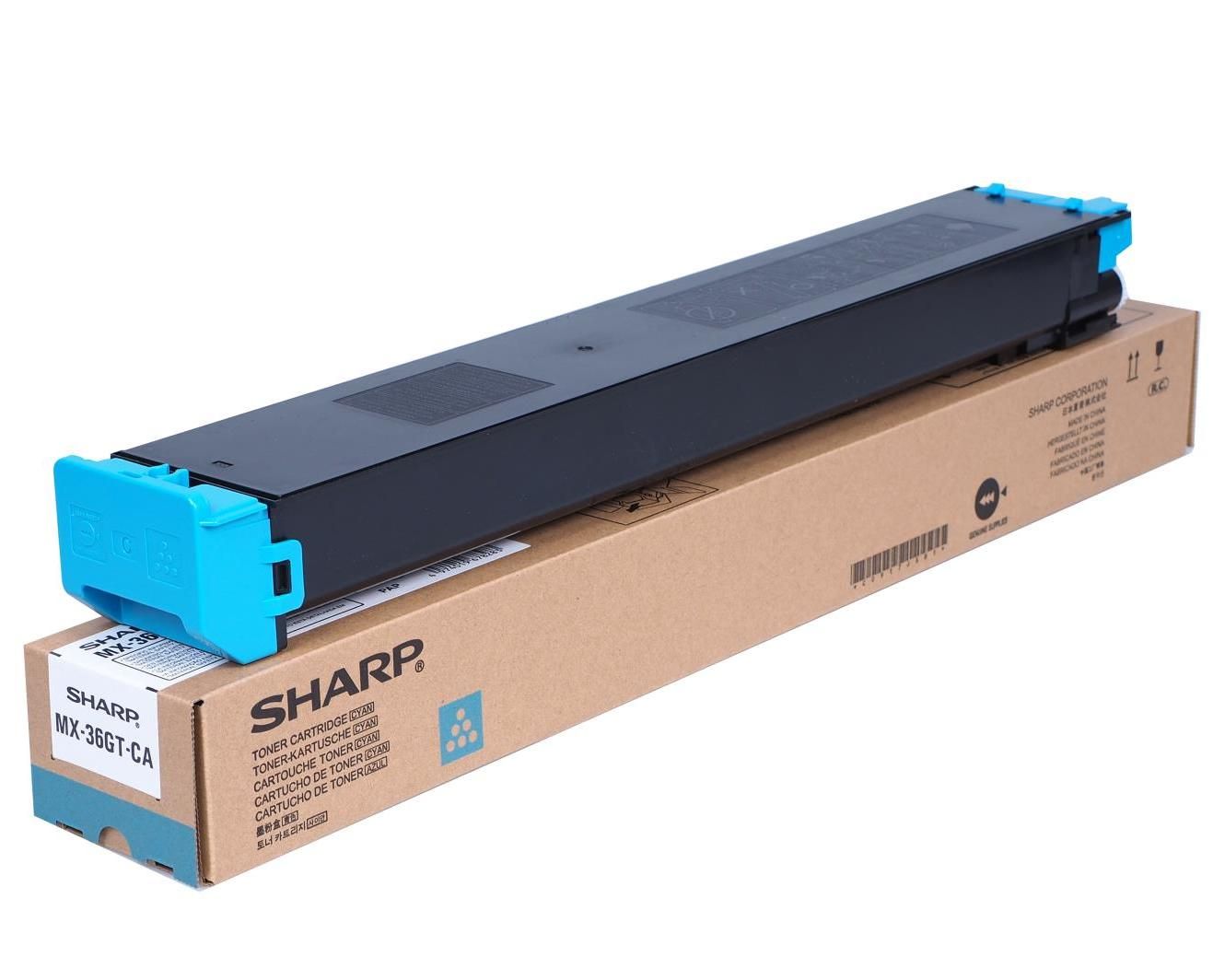 Sharp Toner MX-36GTCA Cyan 15K MX-2610N, MX-3110N, MX-2640N, MX-3610N