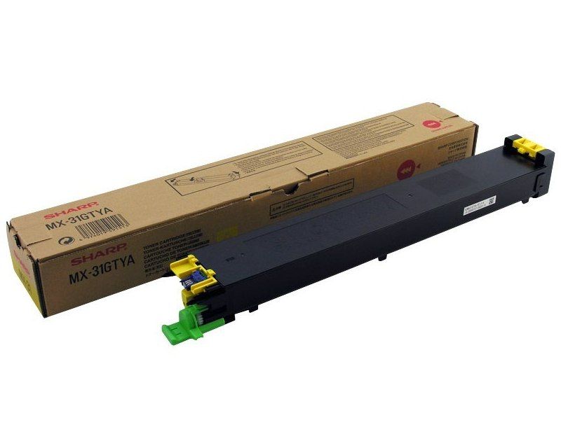 Sharp Toner MX-31GTYA Yellow 15K MX-2301N, MX-3100N, MX-4101NSP, MX-2600N