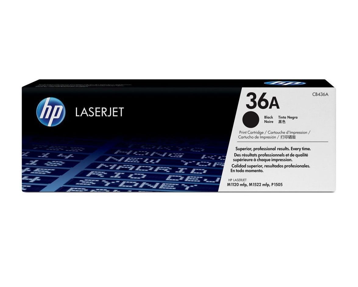 HP Toner nr 36A CB436A Black 2K