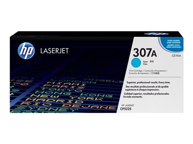HP Toner nr 307A CE741A Cyan 7,3K
