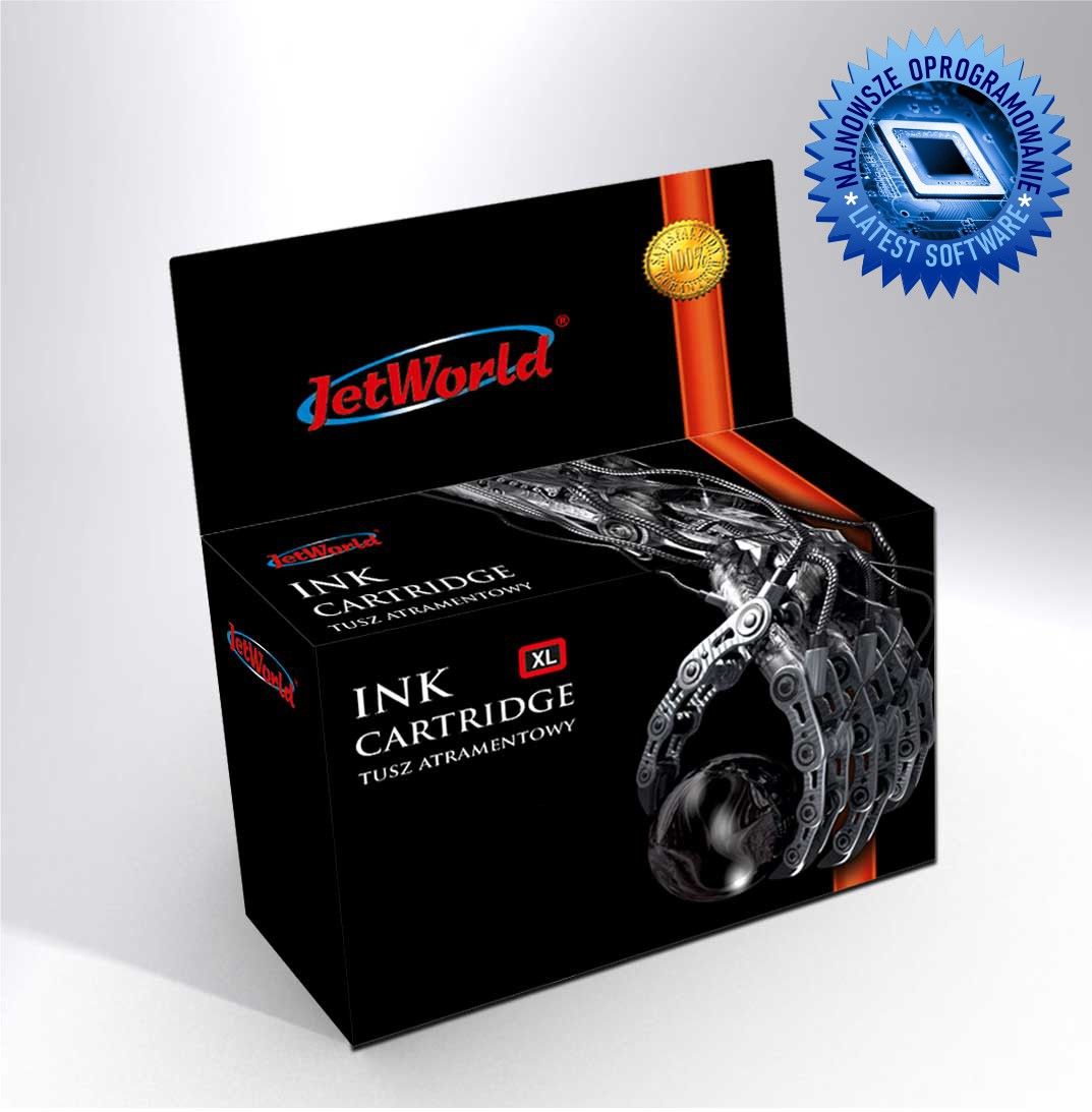 Tusz JetWorld Black HP 963XL zamiennik refabrykowany (wskazuje poziom tuszu) 3JA30AE (3JA26AE), (NO963XLBK) (produkt działa z urządzeniami HP+ wersją &quot;e&quot;) (anti upgrade)