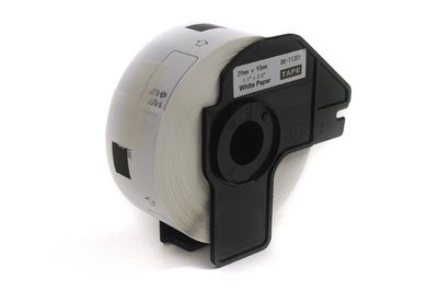 Etykiety JetWorld Zamiennik Brother DK Czarny na Białym 29mm*90mm*400 szt.  DK11201, DK-11201, DK11.201