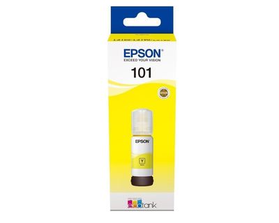 Epson Tusz 101 EcoTank L6160/6170 Yellow, 70ml  C13T03V44A