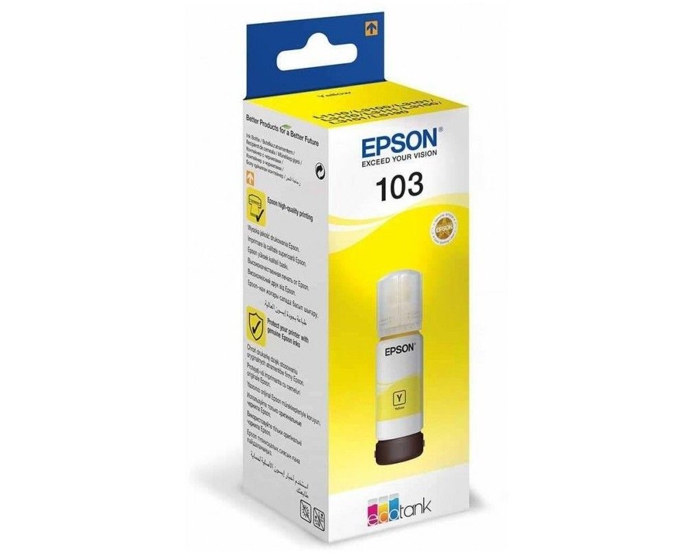 Epson Tusz 103 L3151/3150 Yellow 65ml C13T00S44A
