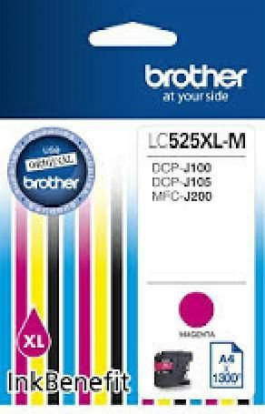 Brother Tusz LC525XLM Magenta 1,3K 1300sh