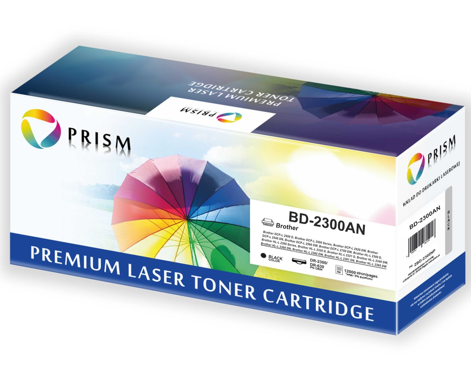 PRISM Brother Bęben DR-2300/DR-630 12k 100% new