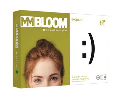 Papier ksero A4 BLOOM Excelent 80g 500ar Białość 170 klasa A+   wysyłka tylko pal
