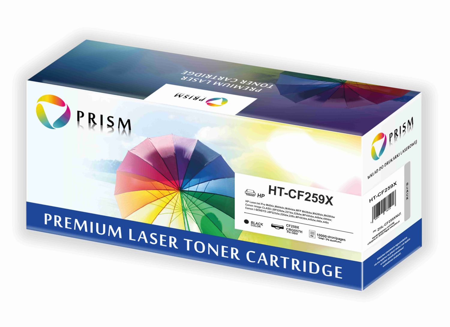 PRISM HP Toner nr 59X CF259X Black 10K PF without chip , CRG 057H