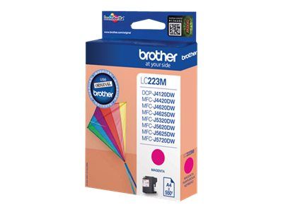 Brother Tusz LC223M Magenta 550str