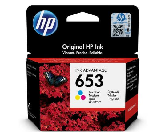 HP Tusz nr 653 3YM74AE CMY 200str