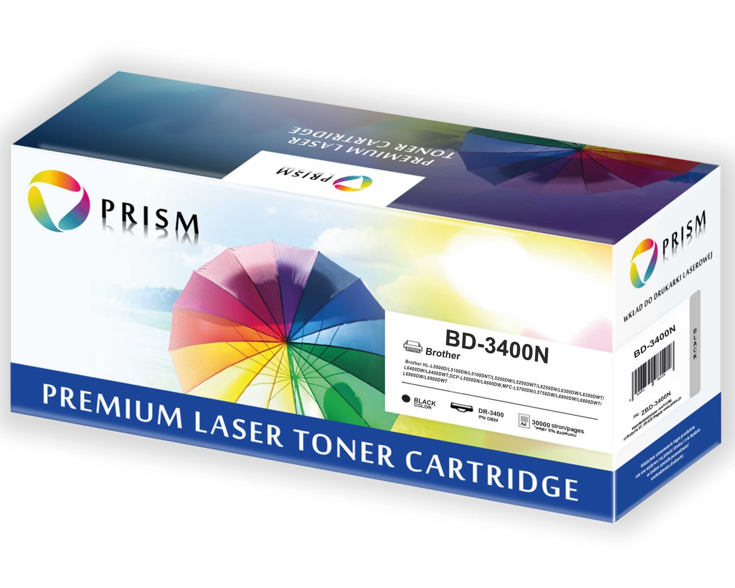PRISM Brother Bęben DR-3400 30k 100% New
