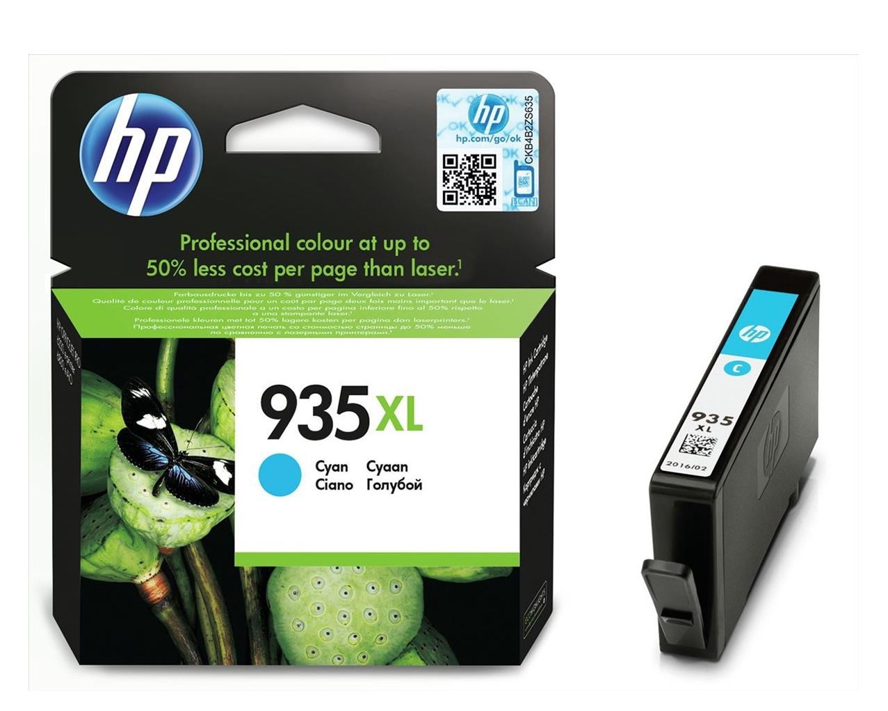 HP Tusz nr 935XL C2P24AE Cyan 9,5ml 825s
