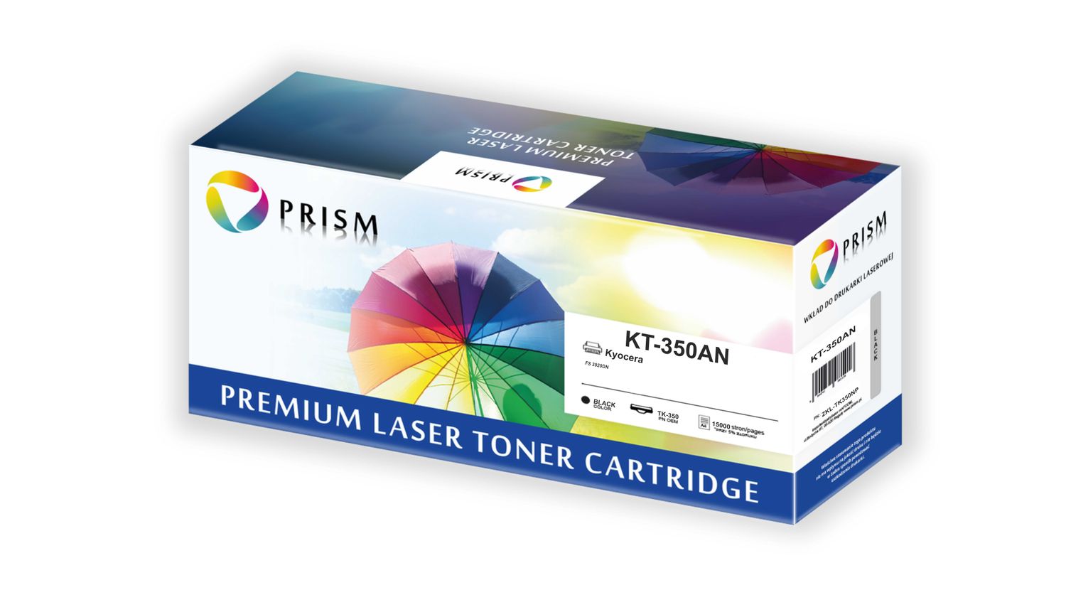 PRISM Kyocera Toner TK-350  Black 15k 100%