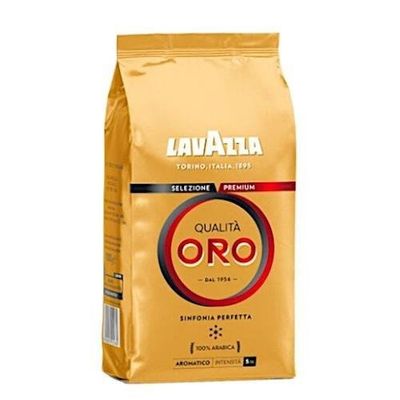 KAWA LAVAZZA QUALITA ORO 1 KG ZIARNO w kartonie 6 szt