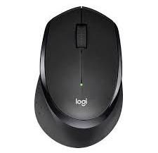 Logitech Mysz M330 Silent Plus Czarna Bezprzewodowa