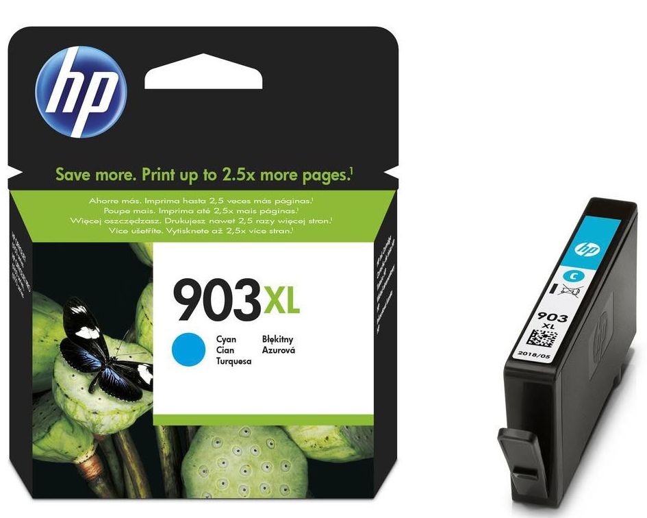 HP Tusz nr 903XL T6M03AE Cyan 825str