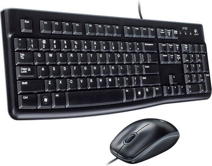 Logitech Zestaw Klawiatura i Mysz MK120 US Int’l NSEA layout Przewodowy, USB na