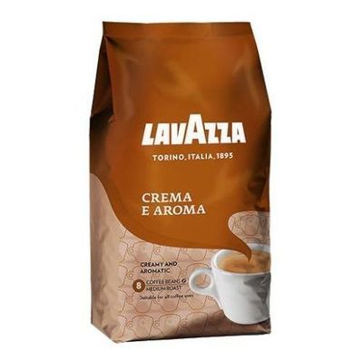 KAWA LAVAZZA CREMA &amp; AROMA 1 KG ZIARNO w kartonie 6 szt